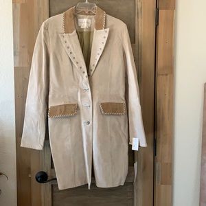 Margaret Godfrey Tan Leather Jacket